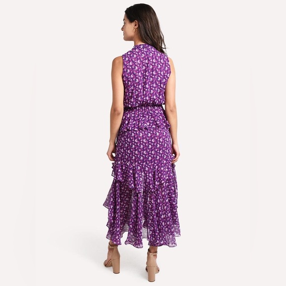 MISA Los Angeles IIona Vibrant Purple Dress SZ XS - Picture 3 of 7